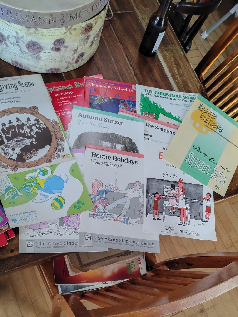 12 Vintage Holiday And Seasonal Beginners Piano Sheet Music And Books